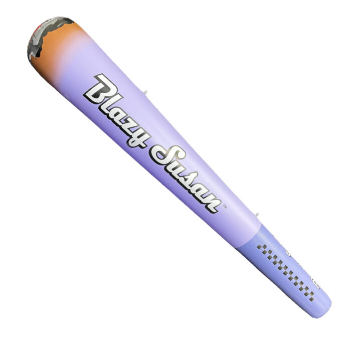 BLAZY SUSAN INFLATABLE CONE PURPLE -4.5FT