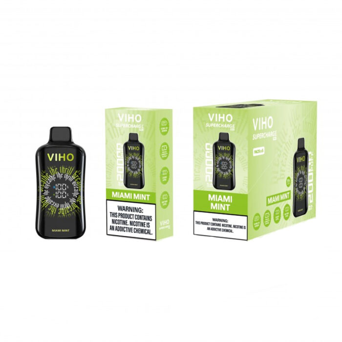 VIHO SUPERCHARGE PRO DISPOSABLE 20000PUFF - PACK OF 5