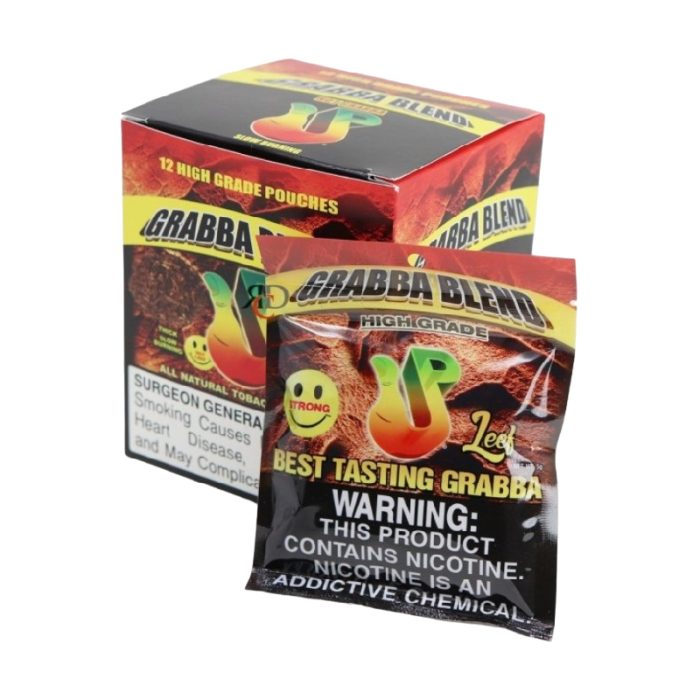 UP LEEF BLEND FRONTO LEAF  GRABBA BLEND BOX OF 12 POUCHES