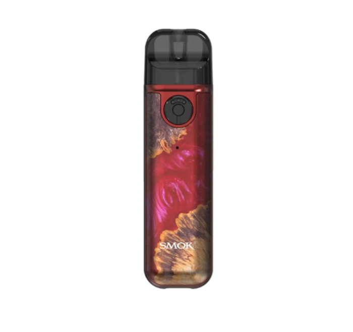 SMOK NOVO 4 MINI KIT-RED STABILIZING WOOD
