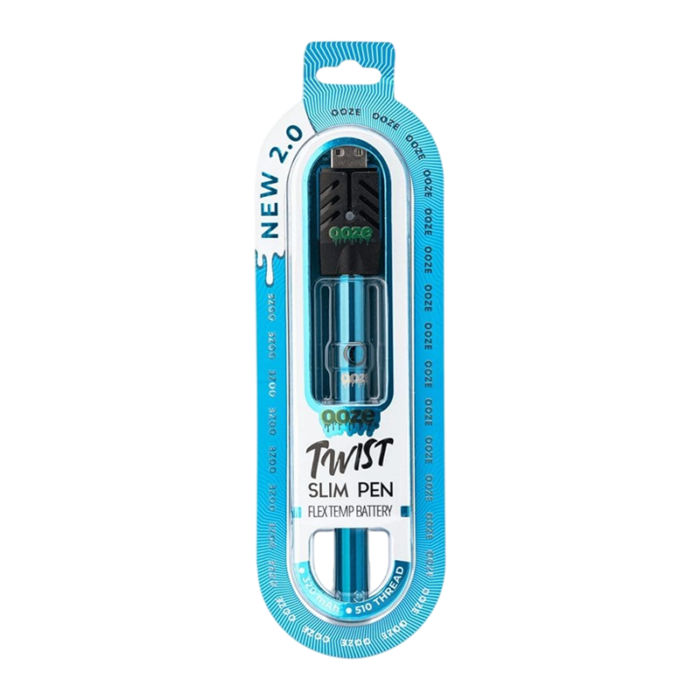 OOZE TWIST SLIM PEN 2.0 SAPPHIRE BLUE