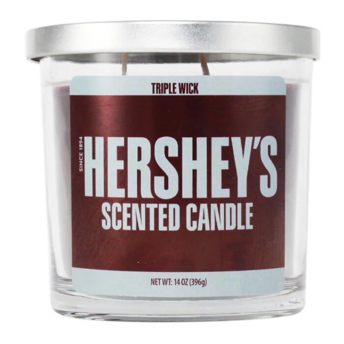 CANDY CANDLE 14OZ HERSHEY'S CHOCOLATE