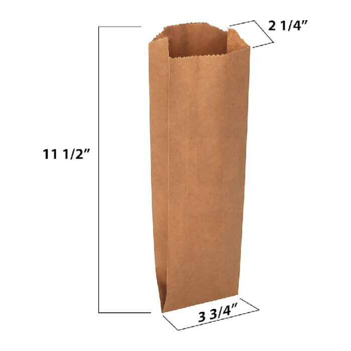 KRAFT PAPER BAG PINT (1000 PCS)