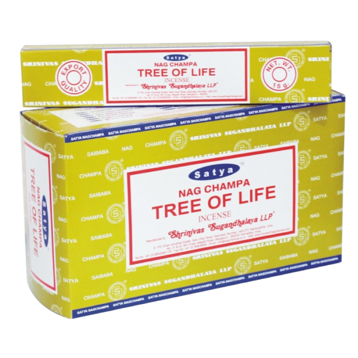 SATYA TREE OF LIFE INCENSE 15GM 12CT BOX