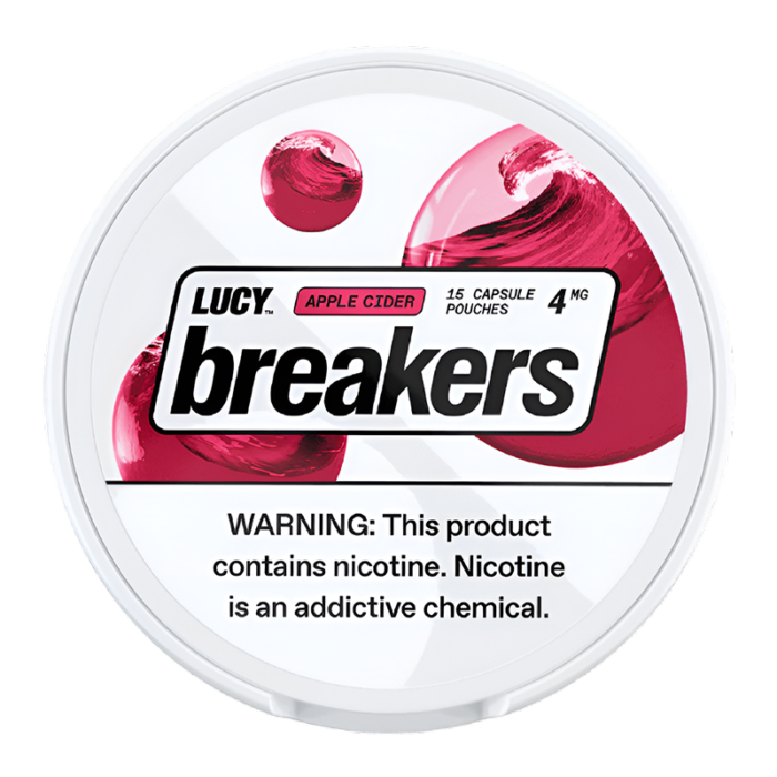 LUCY NICOTINE POUCH BREAKERS 4MG – 5CT