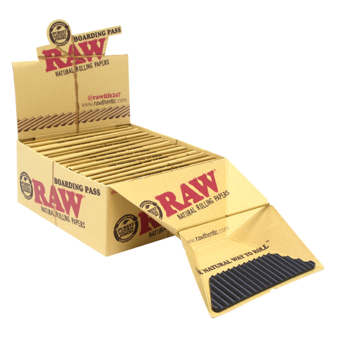 RAW BOARDING PASS (PORTABLE ROLLING TRAY) -15 PER BOX