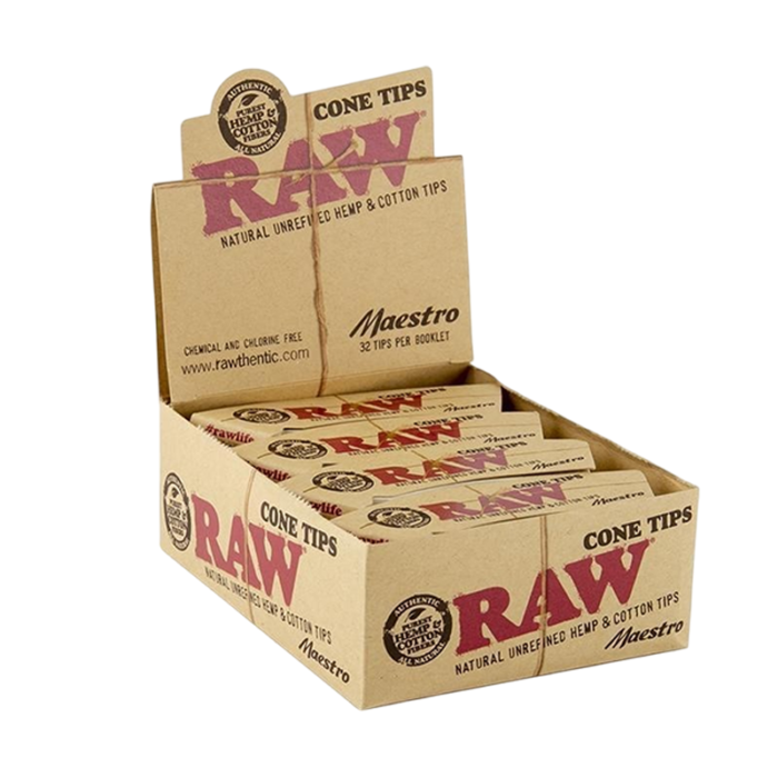 RAW CONE TIPS MAESTRO 24 PER BOX