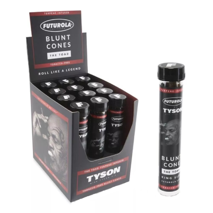 FUTUROLA TYSON RANCH THE TOAD - TERPENE-INFUSED BLUNT CONES 2.0 - 12CT