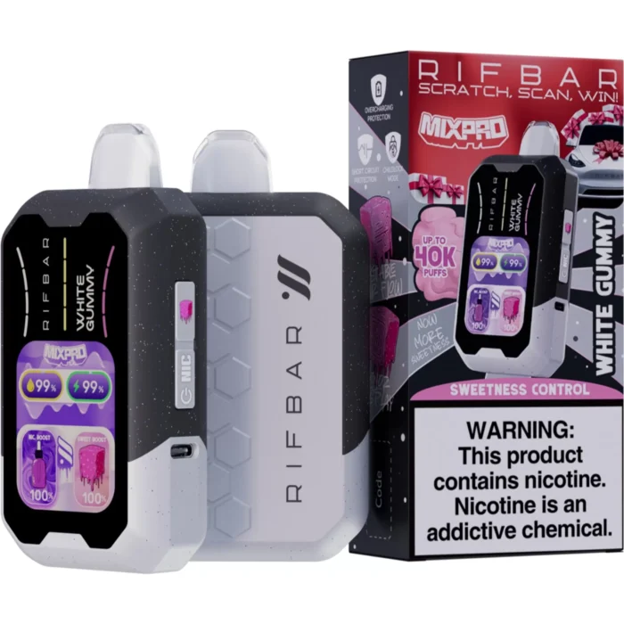RIF BAR MIXPRO DISPOSABLE 40000 PUFFS - BOX OF 5