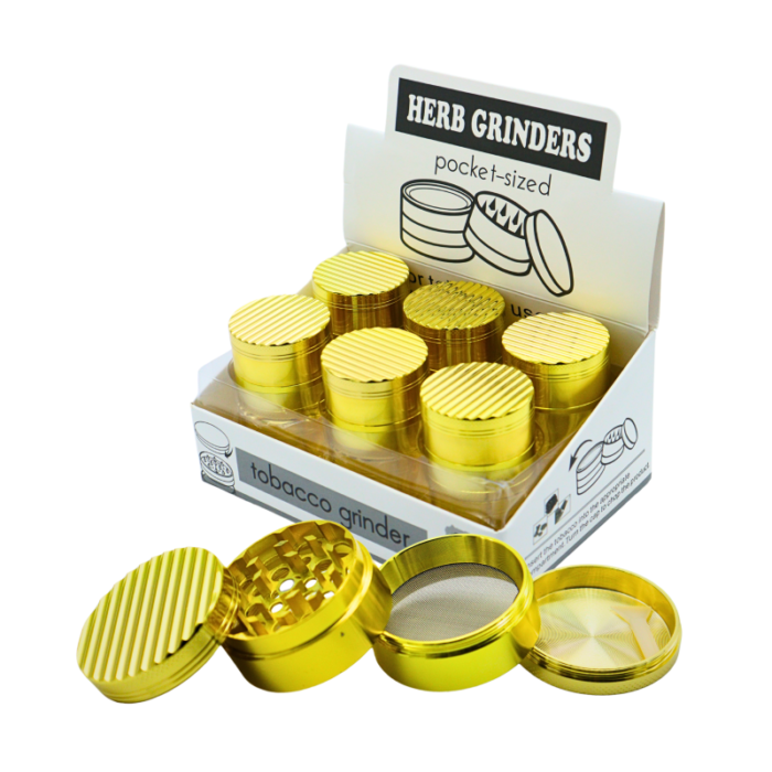 D&K GOLDEN STIP ALL GOLD POLISH GRINDER 50MM 4PART -BOX OF 12