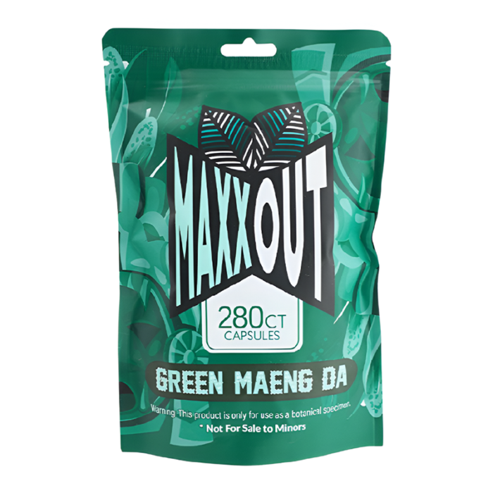 MAXXOUT KRATOM GREEN MANG DA 280CT CAPSULE
