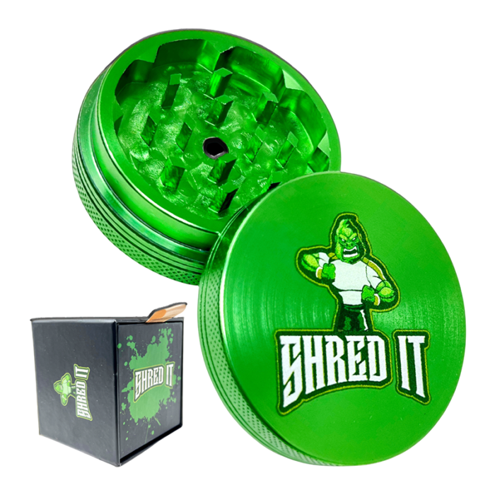 SHRED IT GRINDER GREEN 2 PART 52MM PCS (JC8233-2A)