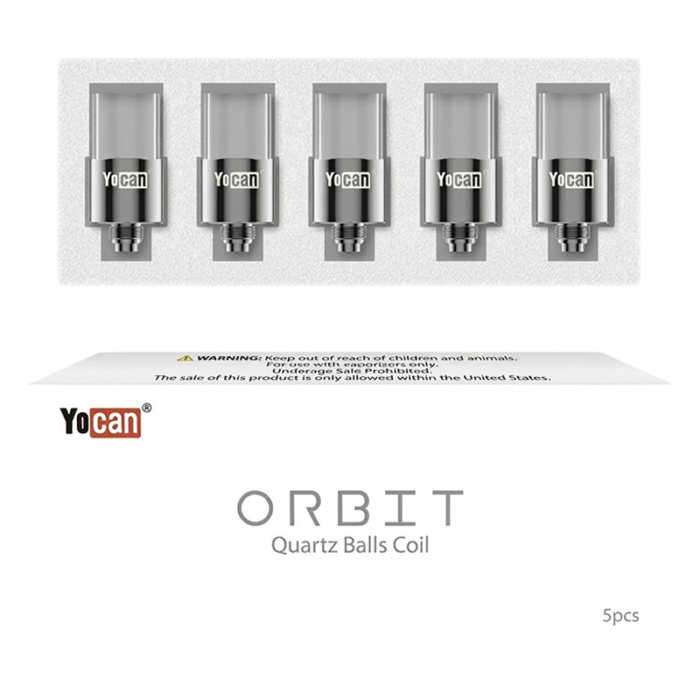 ORBIT QUARTZ BALLS COIL 5PCS PACK