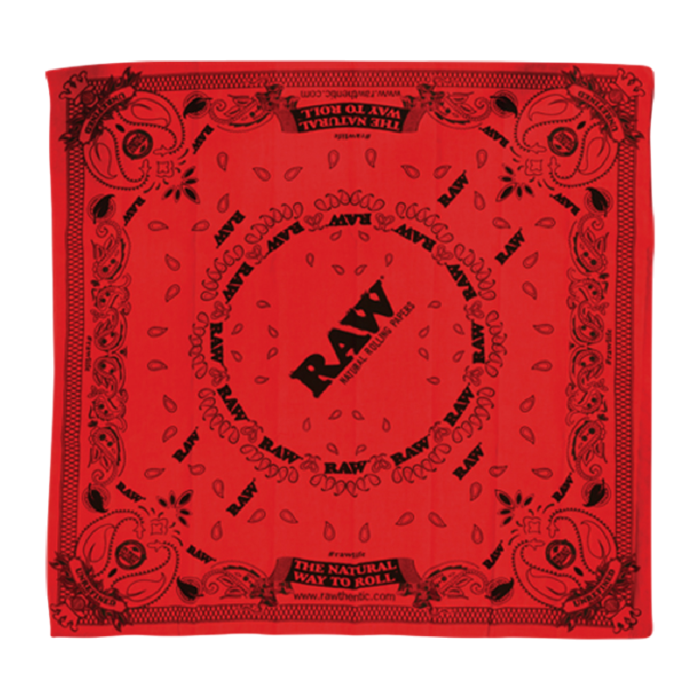 RAW BANDANA RED