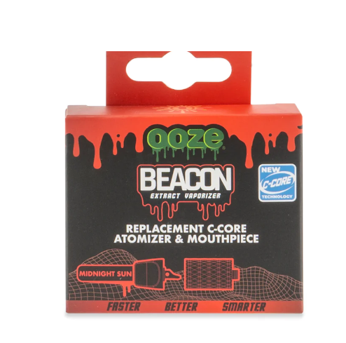 OOZE BEACON C-CORE ATOMIZER & MOUTHPIECE 2CT PACK