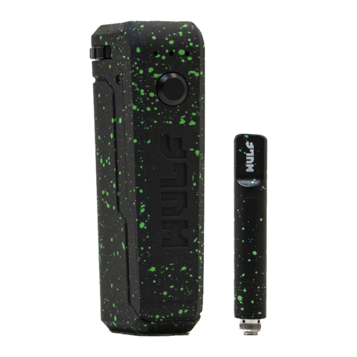 YOCAN WULF UNI MAX CARTRIDGE VAPORIZER BLACK GREEN SPATTER PCS
