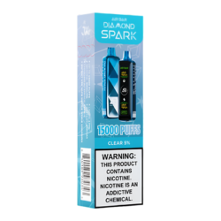 AIR BAR SPARK 15000PUFFS DISPOSABLE CLEAR 5% - PACK OF 5