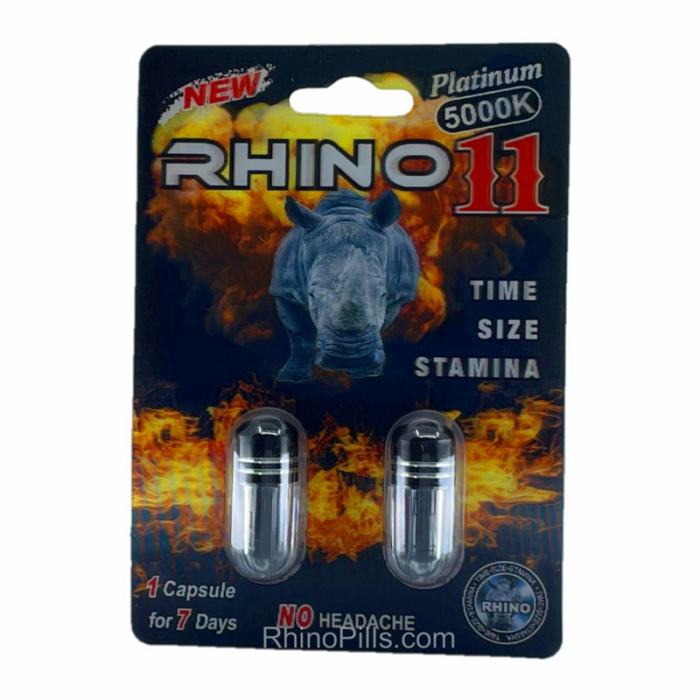 RHINO 11 PLATINUM 2 PILL