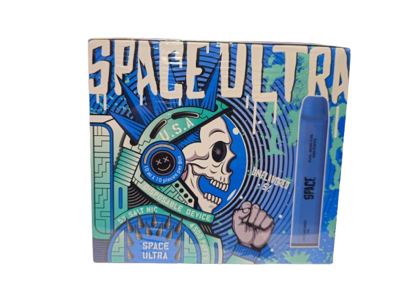 SPACE ULTRA V2 4500 UNFLAVOURD 5% - PACK OF 10