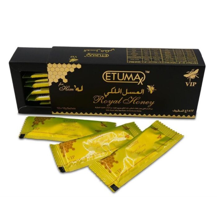 ETUMAX VIP ROYAL HONEY GOLD 10G - PACK OF 12