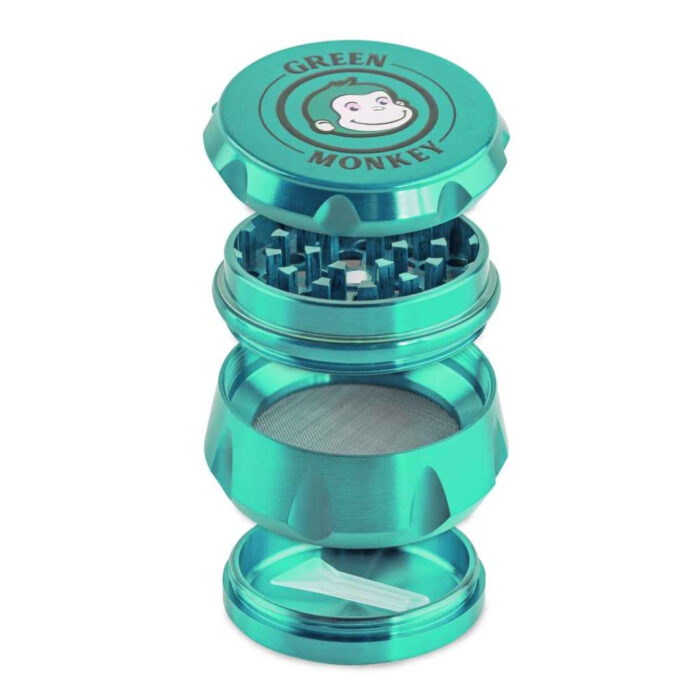GREEN MONKEY BABOON CROWN GRINDER 4 PART 50MM GREEN