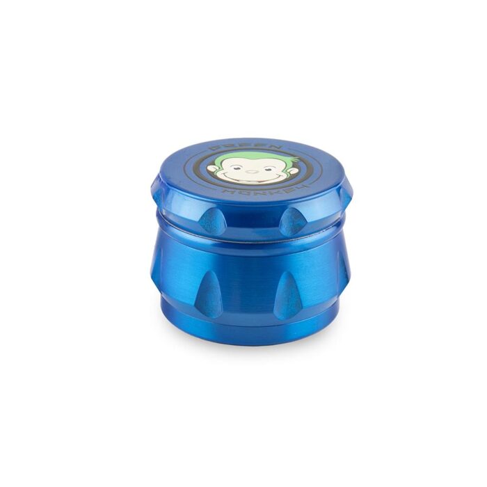GREEN MONKEY BABOON GRINDER 4 PART 50MM BLUE-GM-313