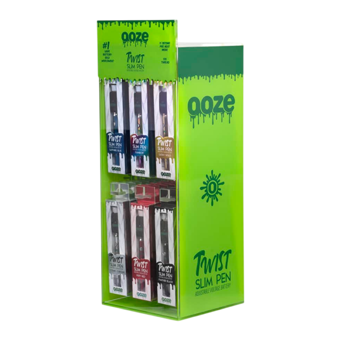 OOZE TWIST SLIM PEN DISPLAY 48CT