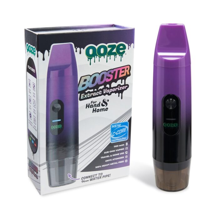 OOZE BOOSTER EXTRACT VAPORIZER GALAXY PURPLE