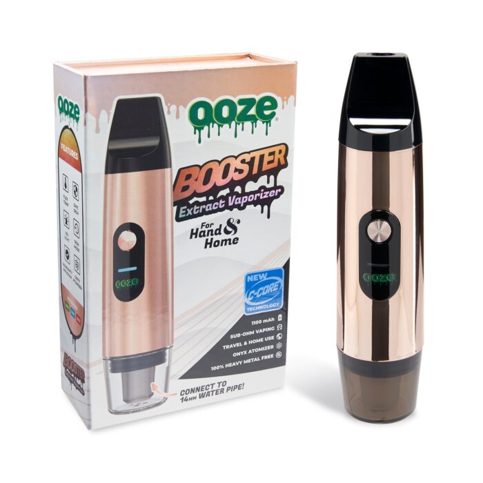 OOZE BOOSTER EXTRACT VAPORIZER BLACK ROSE