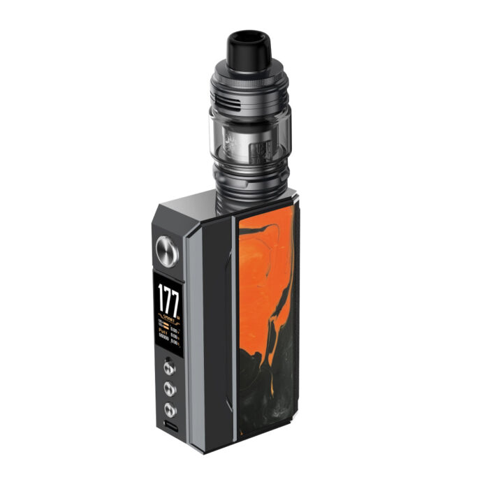 VOOPOO DRAG 4 KIT GUN METAL TROPICAL ORANGE