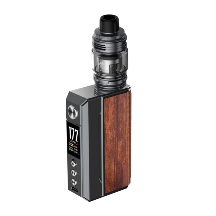VOOPOO DRAG 4 KIT GUN METAL ROSEWOOD