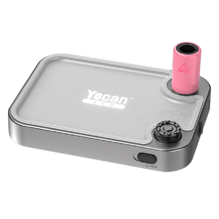 YOCAN RED SLATE BUTANE TORCH PINK
