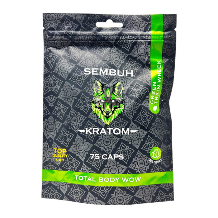 SEMBUH GREEN TRAIN WRECK CAPSULES 75CT BAG