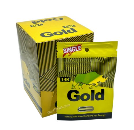 RHINO GOLD 14K SINGLE