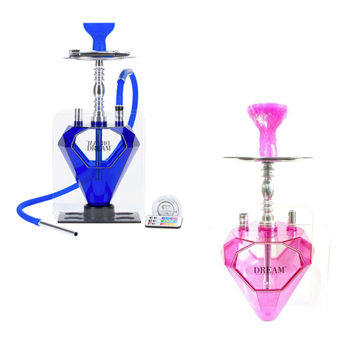 DREAM HOOKAH DIAMOND WITH LED SET IN A BOX