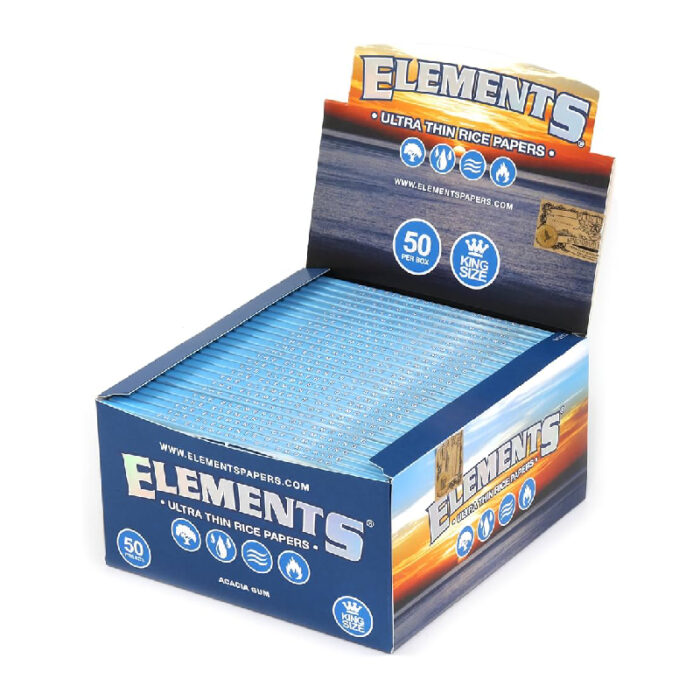 ELEMENT KINGSIZE ROLLING PAPER 50 PER BOX