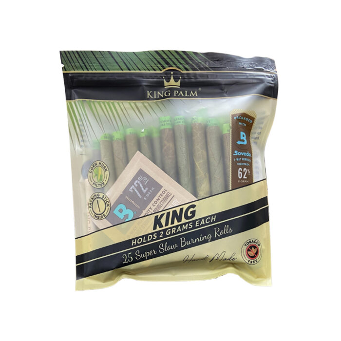 KING PALM 25 KING ROLLS BOX