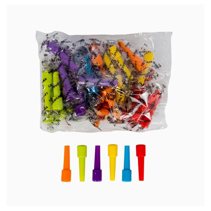 LEONARA HOOKAH TIPS MALE SHORT- PACK OF 50 1.25