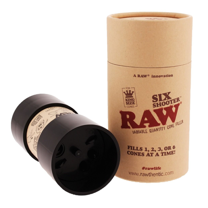 RAW KINGSIZE SIX SHOOTER (CONE FILLER)