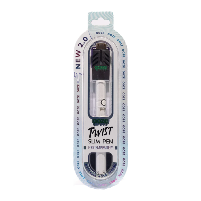 OOZE TWIST SLIM PEN 2.0 GHOST WHITE