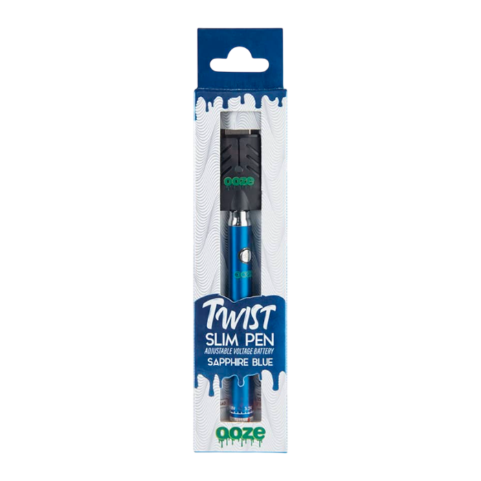 OOZE TWIST SLIM PEN 320MAH SAPPHIRE BLUE