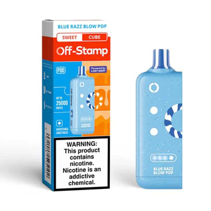 OFF STAMP X CUBE SWEET 25000PUFF DISPOSABLE -PACK OF 5