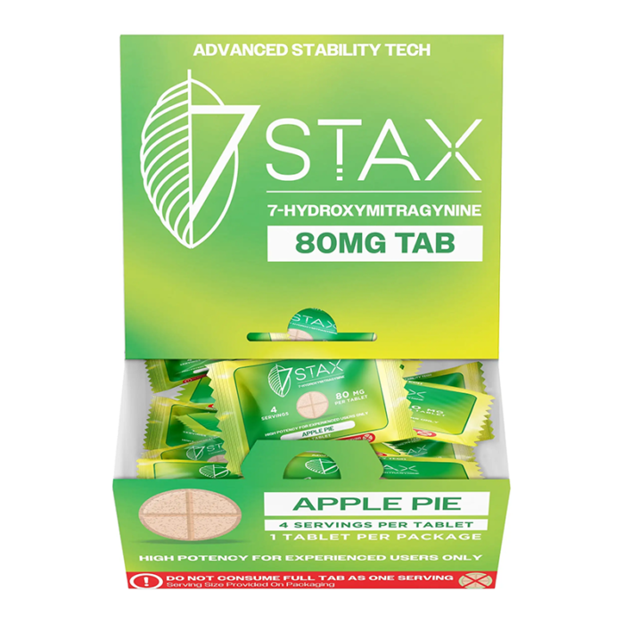 7STAX 7-HYDROXY TABLET (80MG PER TAB) 1CT PK – BOX OF 50