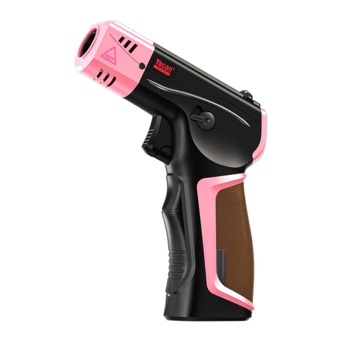 YOCAN RED BEEF BUTANE TORCH PINK