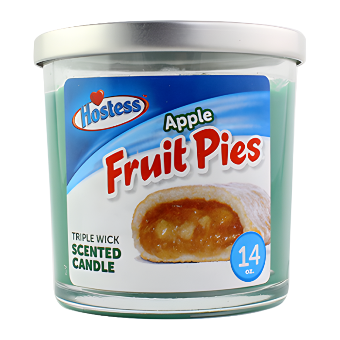 CANDY CANDLE 14OZ HOSTESS APPLE FRUIT PIES