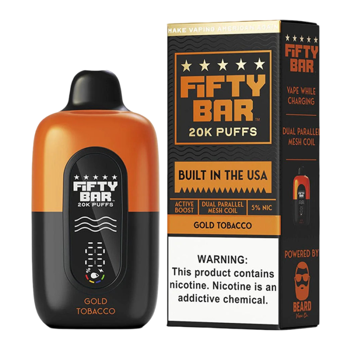 FIFTY BAR V2 20000PUFF DISPOSABLE - PACK OF 5
