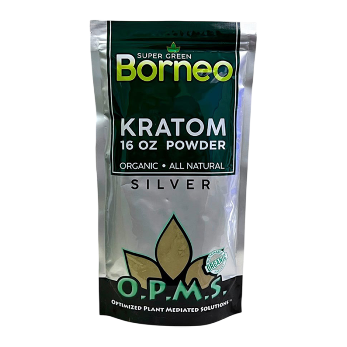 OPMS SILVER - SUPER GREEN BORNEO 16OZ POWDER
