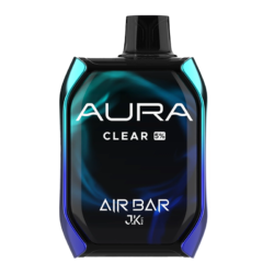 AIR BAR AURA DISPOSABLE 25000PF CLEAR 5% ? BOX OF 5 (15000PF BOOST MODE ? XL HD SCREEN)