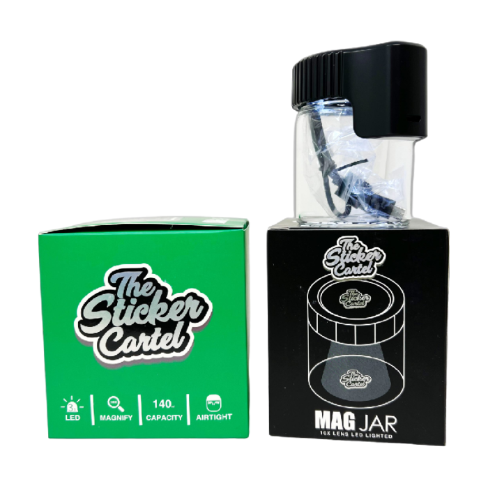 THE STICKER CARTEL MAGNIFYING JAR (MAG JAR) MIXED