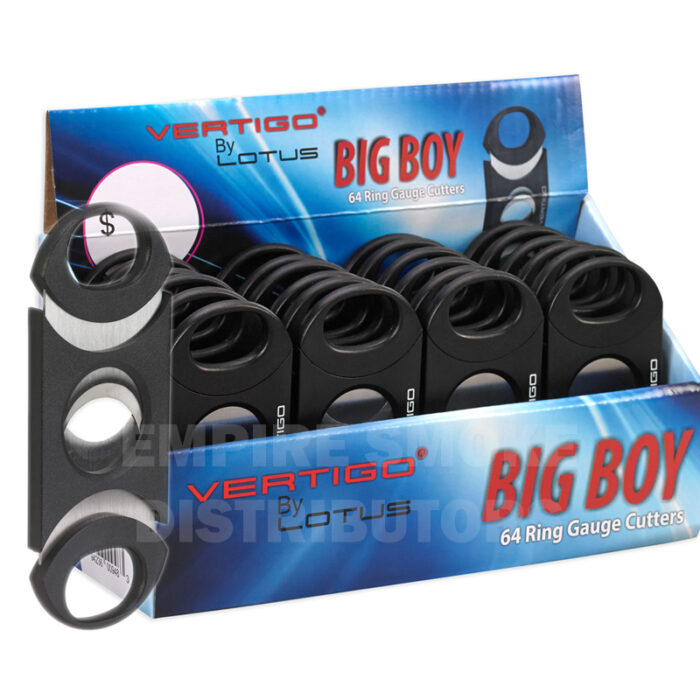 VERTIGO BIG BOY CIGAR CUTTERS-BOX OF 24